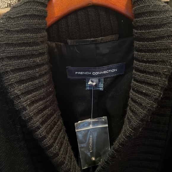 French Connection Black Jacket - NWT - Picture 2 of 7